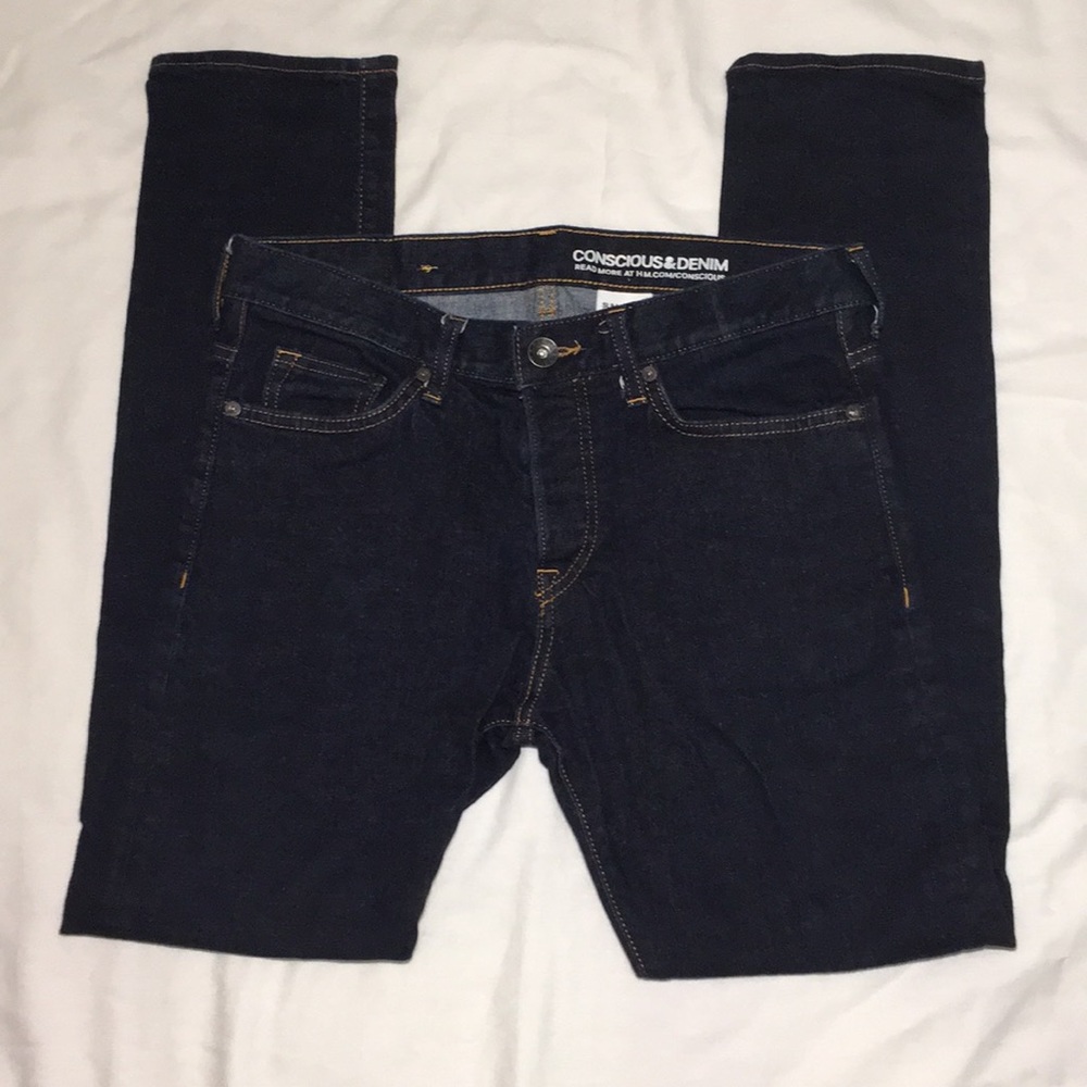 H & M Men’s Conscious & Denim Slim Jeans 32x32